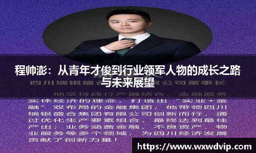 程帅澎:从青年才俊到行业领军人物的成长之路与未来展望